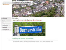 Tablet Screenshot of buchenstrasse.buggy-net.de